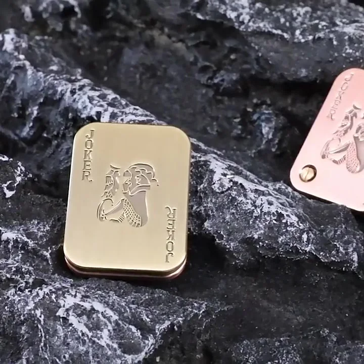 Deslizador Magnético Anti-estrés De Metal | Clicker De Poker Para Adultos | Juguete Háptico Para Concentración Y Alivio De Ansiedad | Regalo Original Para Hombre