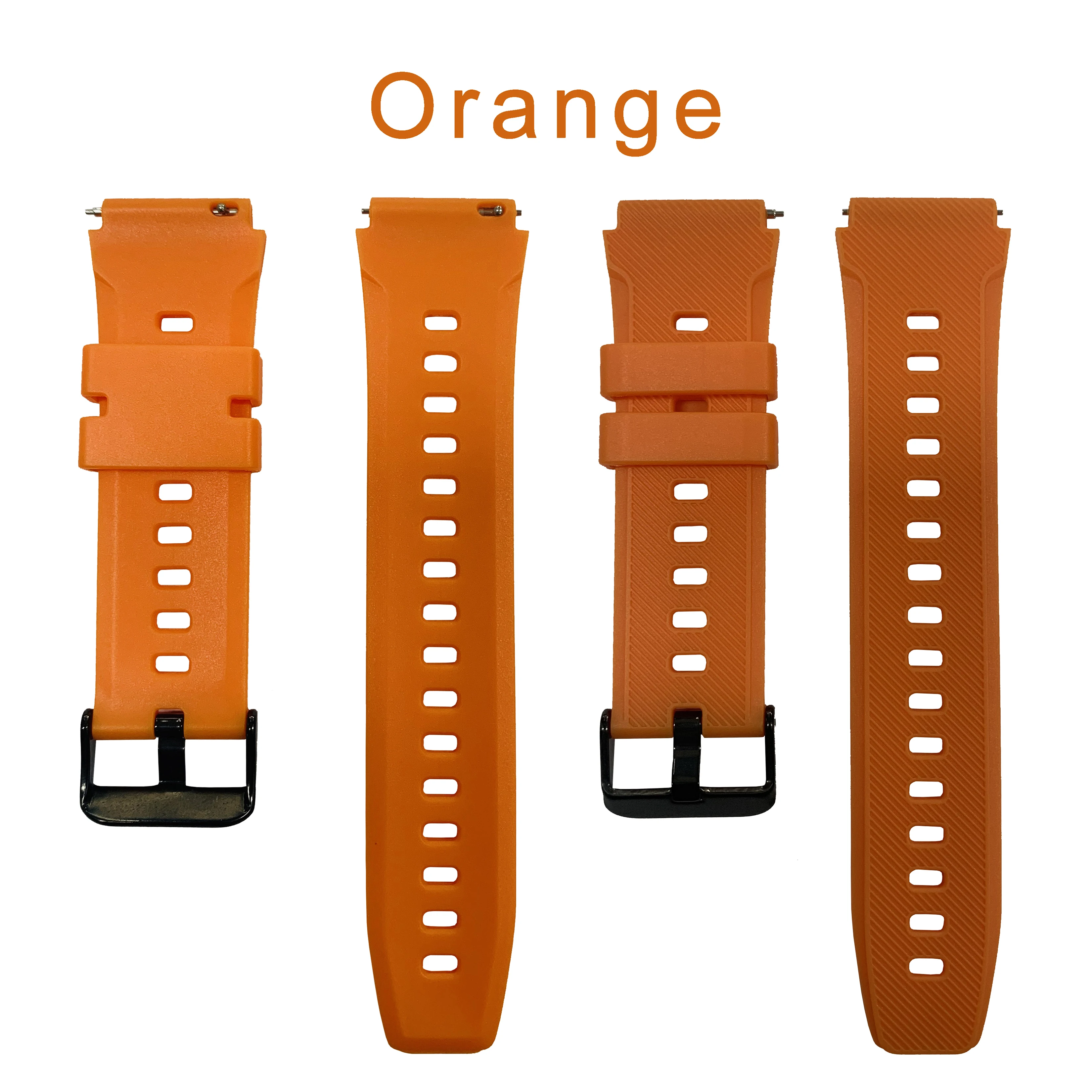 Waterproof Silicone Rubber Replacement Wrist Strap for Outdoor Sports Watches