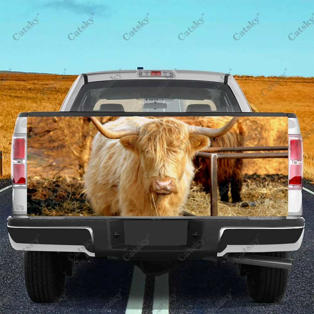 

Виниловая наклейка для грузовиков Highland с изображением животных