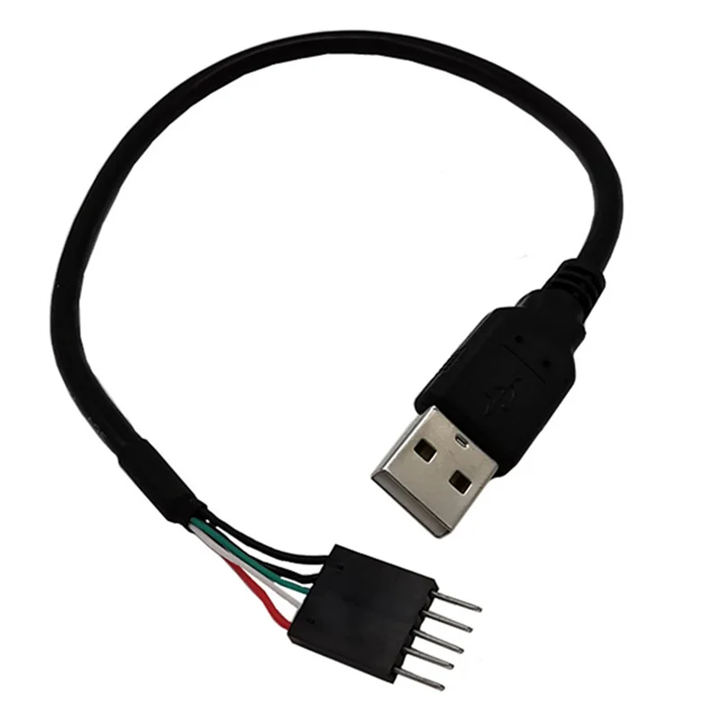 

USB 2,0 IDC 5 папа (один ряд) к USB A папа 2,54/1*5P папа 0,3 м