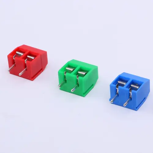 10/20/50Pcs/lot KF301-5.0-2P KF301-3P KF301-4P Pitch 5.0mm Straight Pin 2P 3P Screw PCB Terminal Block Connector Blue Green - Image 4
