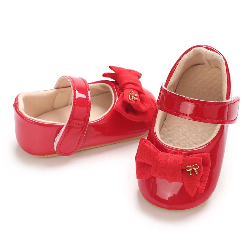 Baby Shoes For Girl Doll Shoes For Baby Girls 1 Year Old Pink White Black Red Shoes For Infant Girls 4