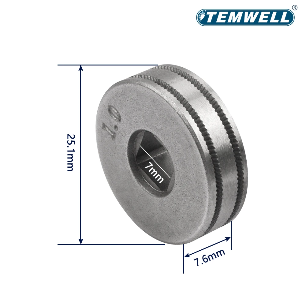 Wire Feeding Roll for MIG/MAG Welding Machine 1KG 0.6mm 0.8mm 1.0mm V U K Knurl Groove Steel Aluminum Flux Cord SSJ-16