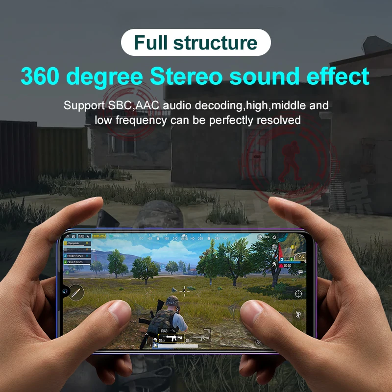 New P30 TWS Gaming Earbuds Wireless Headset with Microphone Bluetooth Adaptor Charging Box Gamer Low Latency Earphone ,for TV PC 5