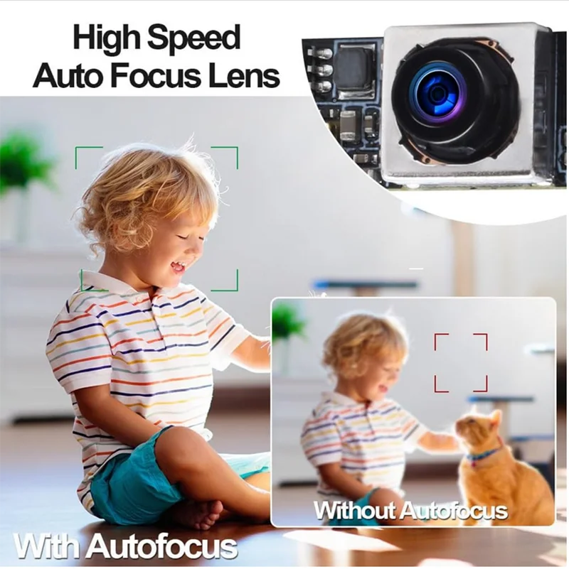 5MP OV5693 미니 USB 카메라 모듈 AF 자동 초점 내장 디지털 마이크 UVC OTG 얼굴 인식을위한 무료 드라이버 웹캠