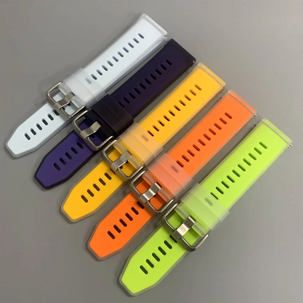 Silicone Sport Replacement Band for Huawei Watches - 22mm Bracelet