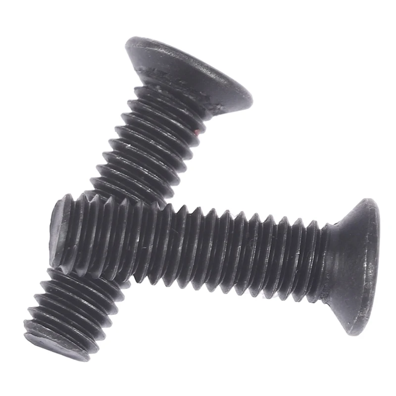 10Pc 고정 나사 M5*20mm M6*22mm 1/2''UNF 3/8''UNF 드릴 척 샤크 어댑터용 왼손 나사 금속 고정 나사 헤드 도구