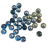 50/100 Pcs 14mm Glass Marbles Balls Charms Clear Pinball Machine Home Decor for Fish Tank Vase Aquarium Toys for Kids Children 4