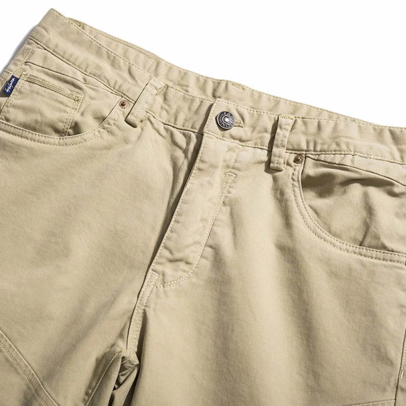 Men's  cargo pants Fashion Make old style Straight pants Autumn and winter Stretch baggy Korean style Big size Casual trousers 3