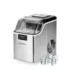 Ice Cube Maker Machine Countertop, 2 Ways to Add Water, 45Lbs/Day 24 Pcs Ready in 13 Mins, Self-Cleaning Portable Compac 1