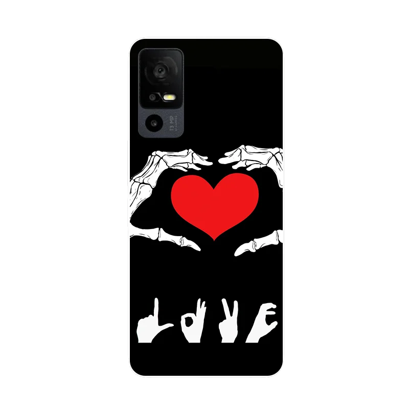 Cute Silicone Shockproof Bumper Case - Soft and Durable Back Cover