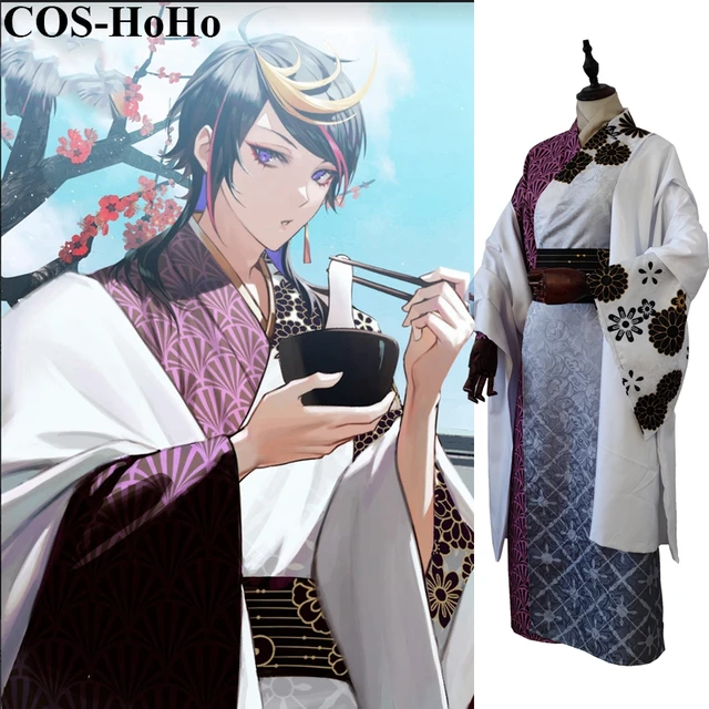 Cos-hoho Anime Vtuber Luxiem Nijisanji Shu Yamino 2022 New Year Kimono  Uniform Cosplay Costume Halloween Party Outfit Men - Cosplay Costumes -  AliExpress