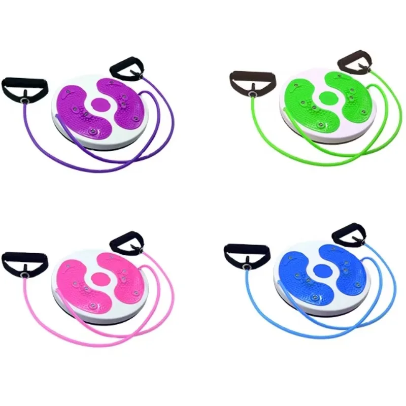 새로운 허리 트위스터 보드, 8개의 자석이 있는 운동용 허리 트위스팅 디스크, 손잡이가 있는 피트니스 트위스터, 허리, 팔, 엉덩이 운동 기구
