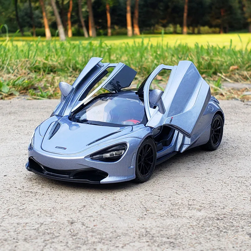 Модель автомобиля McLaren 720S из сплава в масштабе 1:32, спортивный автомобиль, ограниченная серия, металлическая модель автомобиля, коллекционная детская игрушка в подарок на день рождения