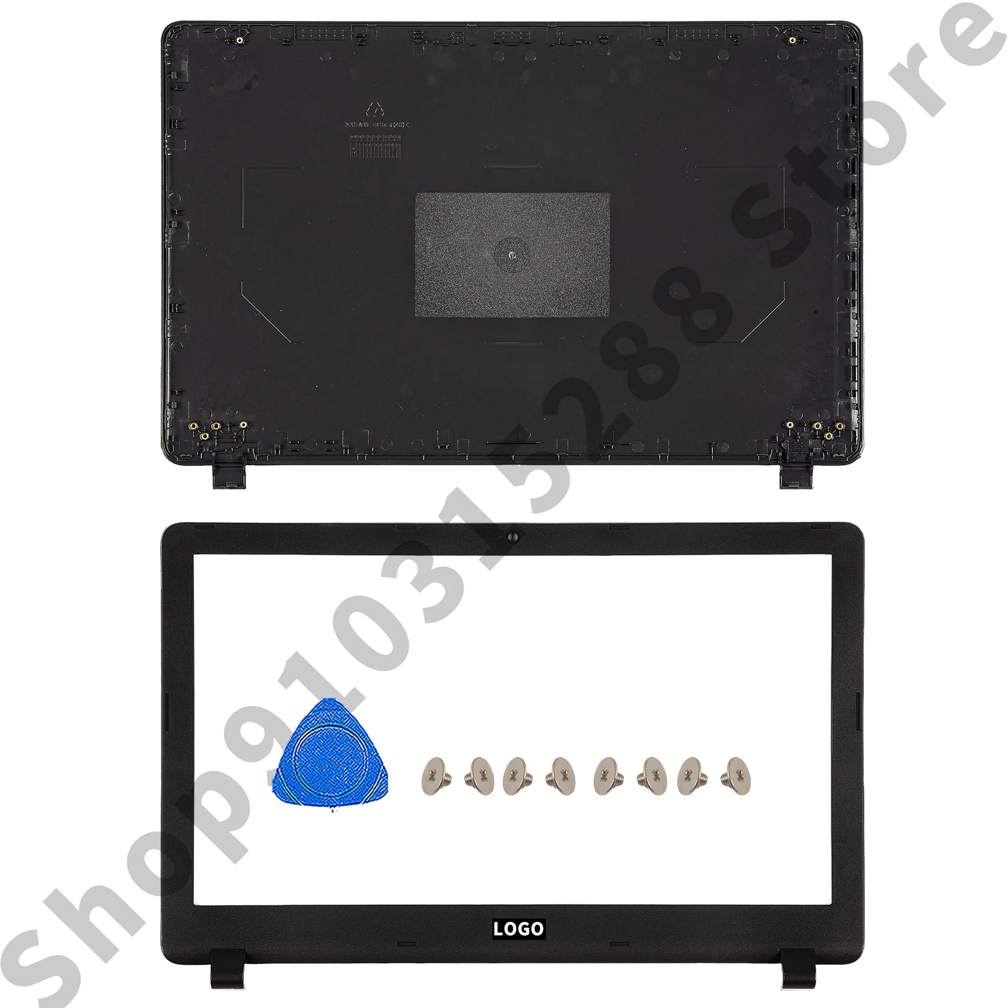 Für acer aspire ES1-523 ES1-533 ES1-532 ES1-572 serie top fall neue laptop teile ersatz lcd rückseitige abdeckung/vordere blende/scharniere