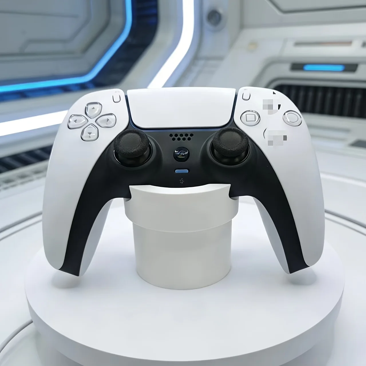3D 프린팅 게임 컨트롤러 스탠드, PS5/Xbox에 적합, 데스크탑 게임 컨트롤러 보관, 게임 카드 수납 가능