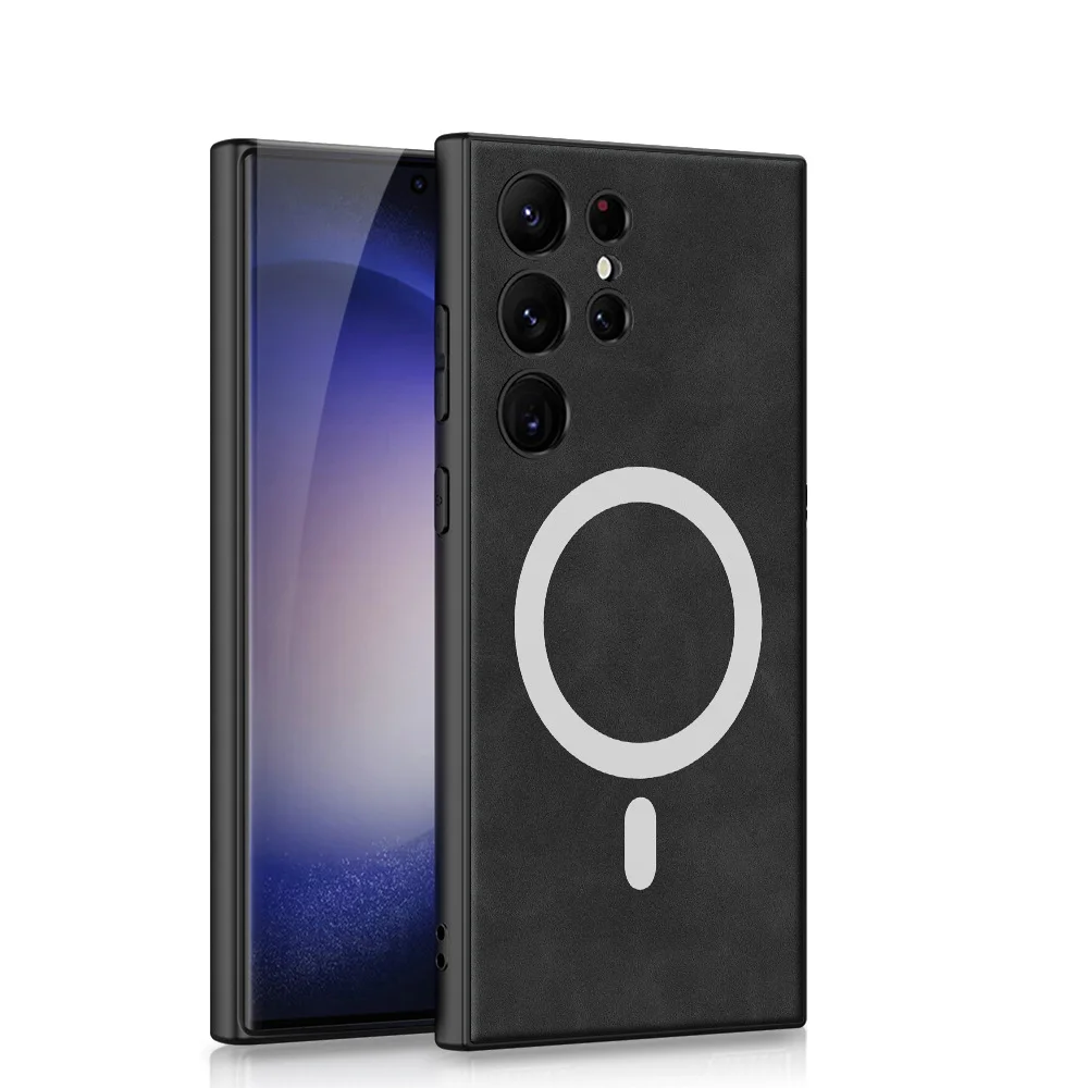 For Samsung Galaxy S23 Ultra Plus Case Magsafe Wireless