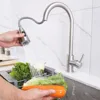 Kitchen Sink Faucet Aerator Spray Head Nozzle Pull-Out 360° Rotation Universal Splash-proof Bathroom Head Bubbler Water Saving 3