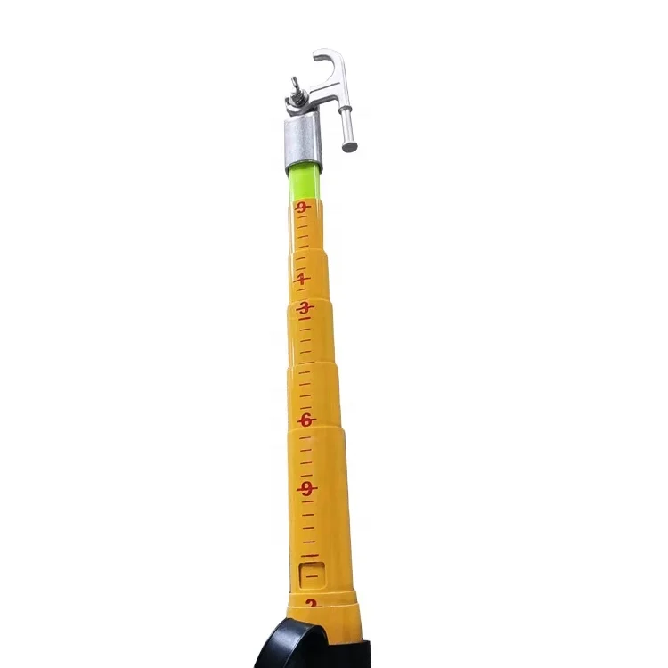 2.43M Triangular Telescopic Insulated Height Measuring Rod MV&HV Products