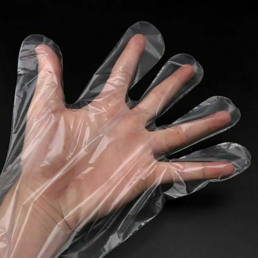 50Pcs Disposable Gloves Long Arm Non-toxic Farm Glove Veterinary Examination