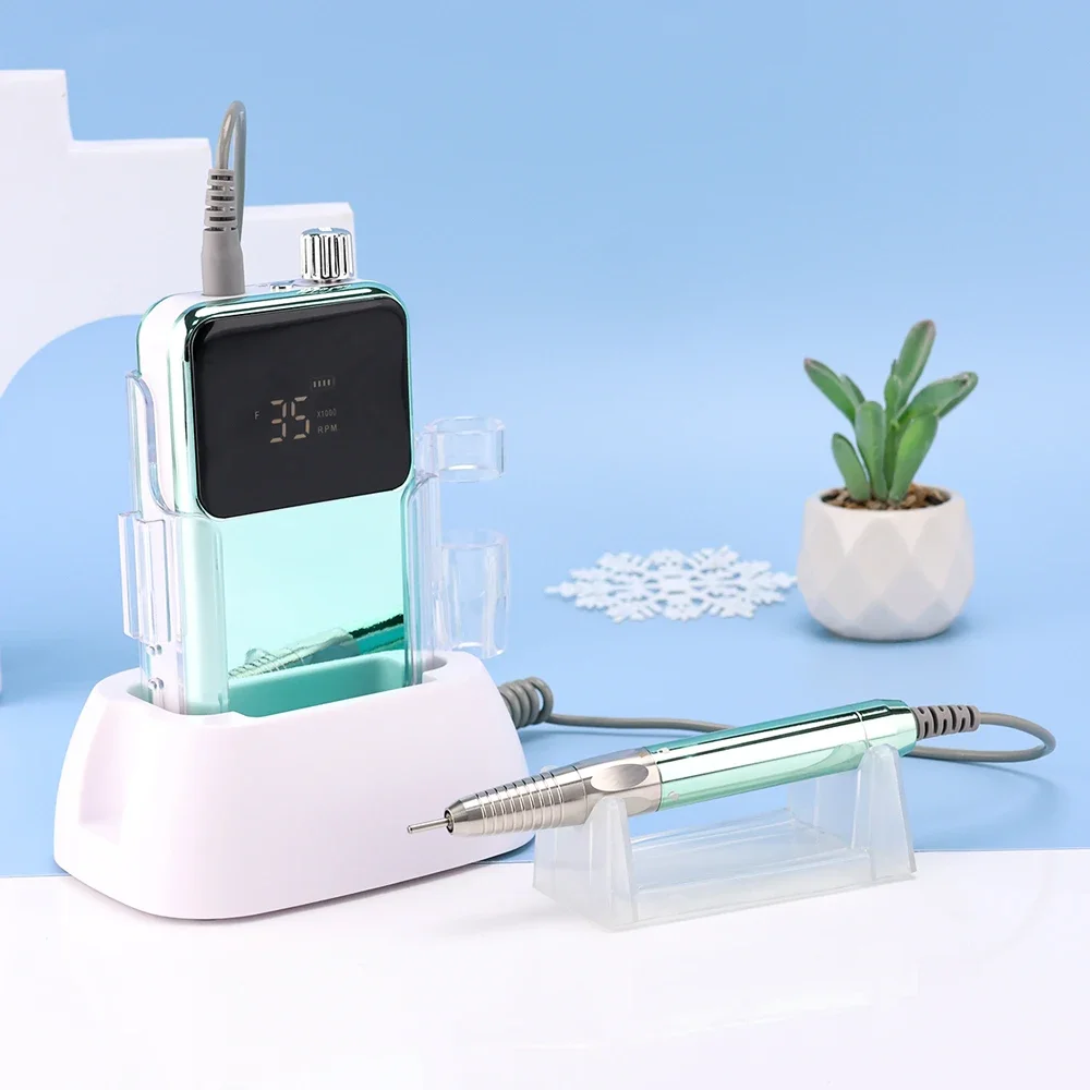 85W Electric Nail File 35000 RPM Cordless Professional Brushless Nail Drill Machine electric nail drill electric nail grinder