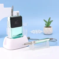 New 85W Electric Nail File 35000 RPM Cordless Professional Brushless Nail Drill Machine 2