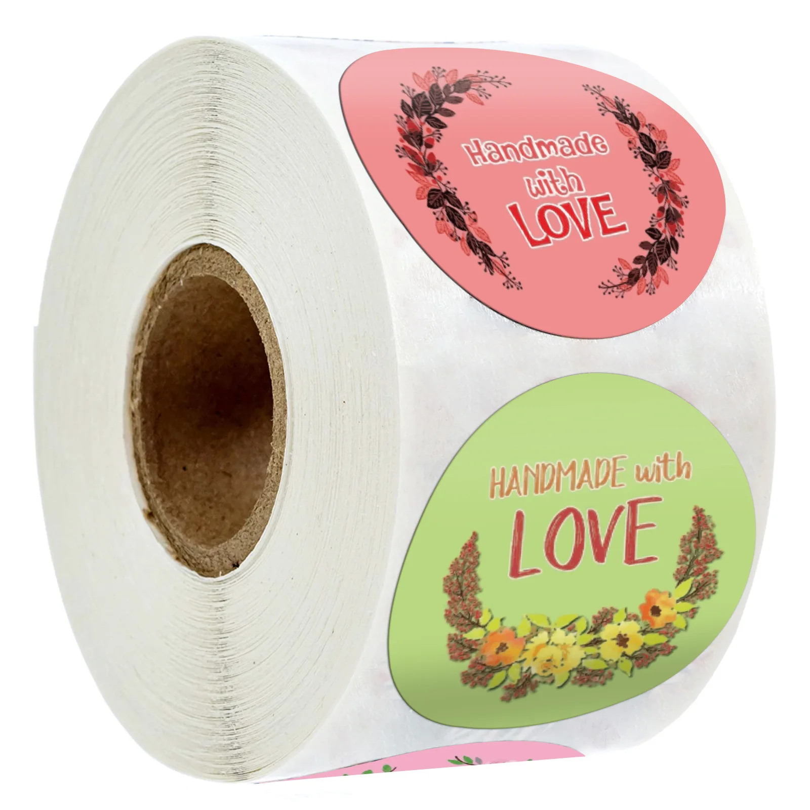 

Roll up thank you crafts decorative sticker label