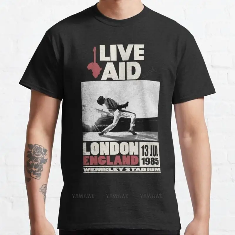 Live Aid at Wembley T-Shirt sweat shirts, men mens t shirts casual