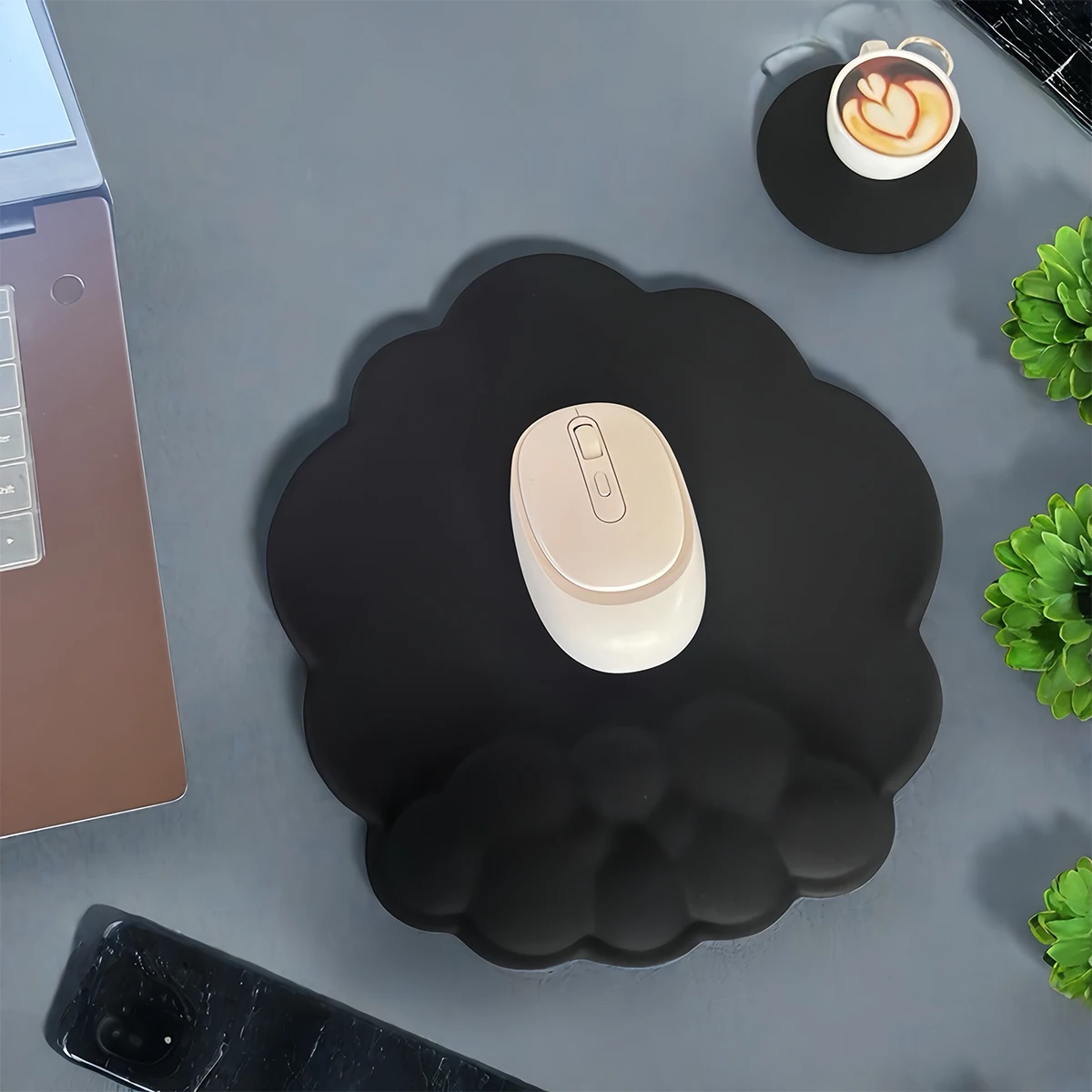 Enhance your gaming experience with our Ergonomic Memory Foam Wrist Rest Mouse Pads – featuring Anti-Slip Base and Dual-Surface Design for Optimal Comfort and Control.
