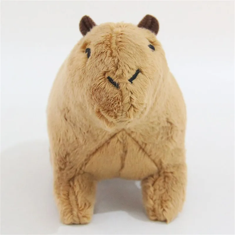 pelúcia Capivara desenho animado, boneca infantil realista pelúcia, Almofada fofa para meninos e meninas para abraçar cochilos, boneca portátil  pelúcia para decoração casa