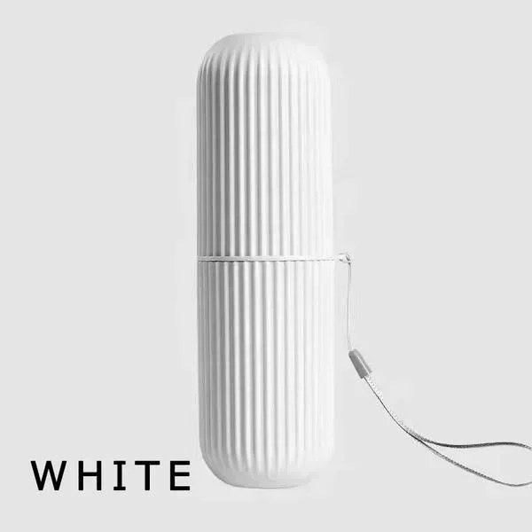 Portable Travel Toothbrush and Toothpaste Storage Organizer Cup