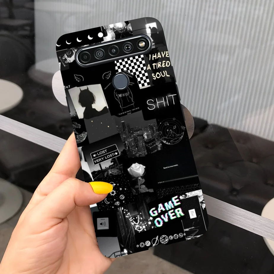 Stylish Artistic Shockproof Phone Case with Durable Soft Bumper