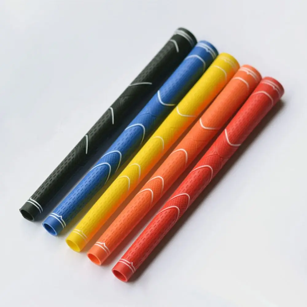 New Rubber Golf Club Grips Standard Midsize Wear-resistant Universal Handle Multiple Colors Non-slip Grip Beginner