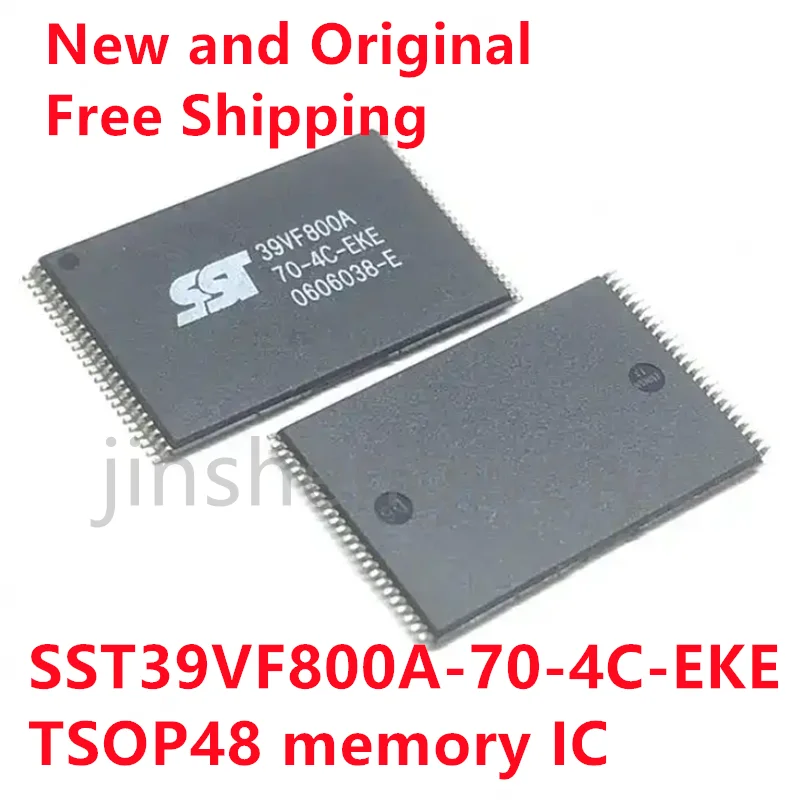 

Free shipping for 1~50PCS SST39VF800A-70-4C-EKE 39VF800A Memory IC FLASH Chip SMD TSOP-48 Brand New Good quality