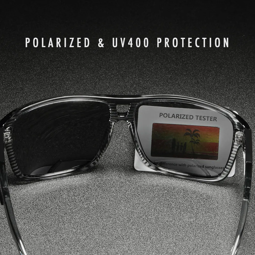Classic Brand Design Square Polarized Sunglasses Men Dragon JAM Male Black Outdoor Sports Sun Glasses Women Eyewear_voghion.com