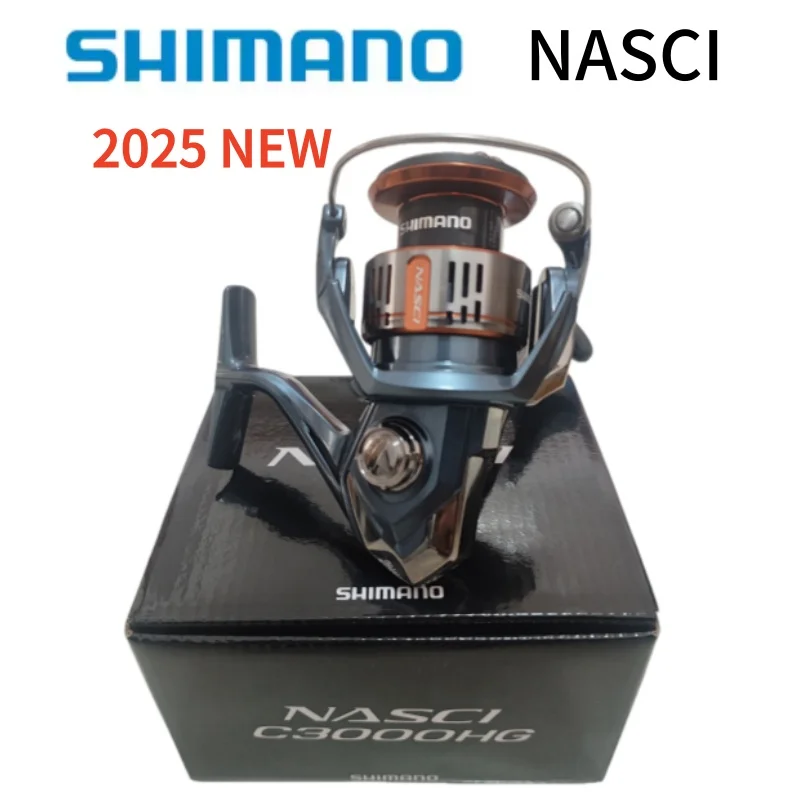 Original 2025 SHIMANO NASCI 500 1000 2000 2500 C3000 4000XG 4000
