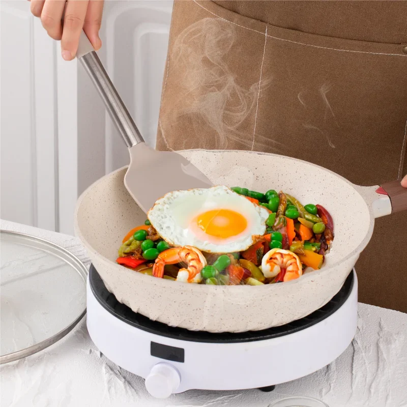 Description Picture 4 of itemSilicone Kitchen Cooking Utensil Set, 43 pcs Spatula Set with Stainless Steel Handle, Non-stick Heat Resistant - Best Cookware S