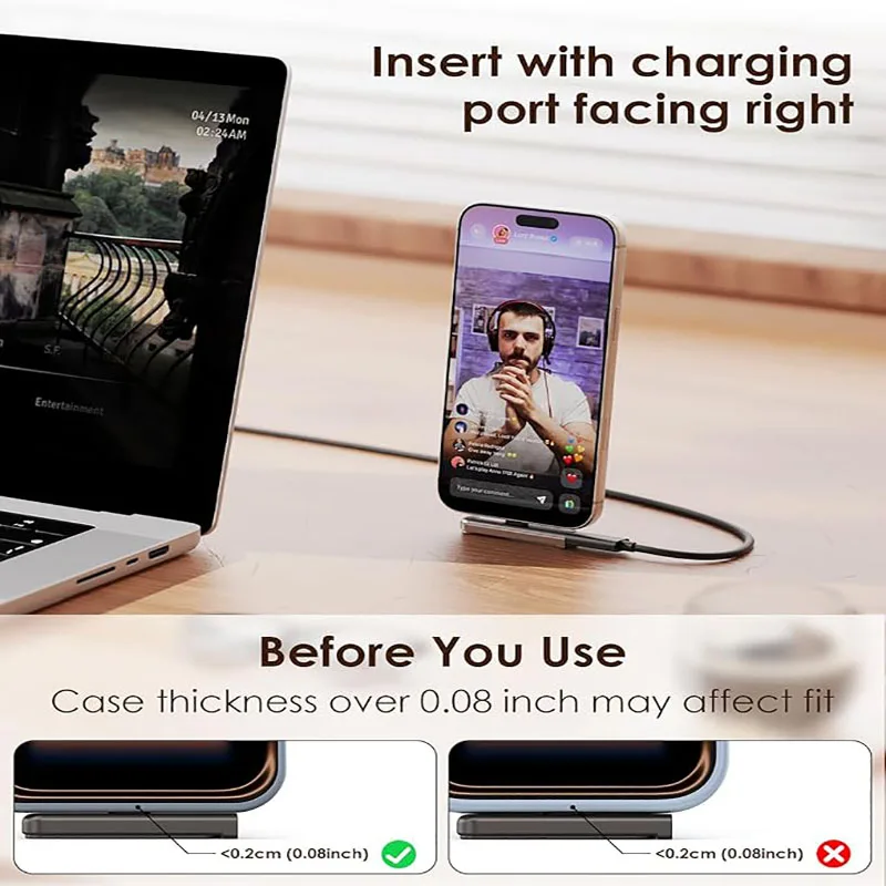 1/2/3PCS 240W 고속 충전 전화 어댑터 유형-C 남성-여성 어댑터(브래킷 포함) OTG USB2.0 데이터 전송 충전 변환기