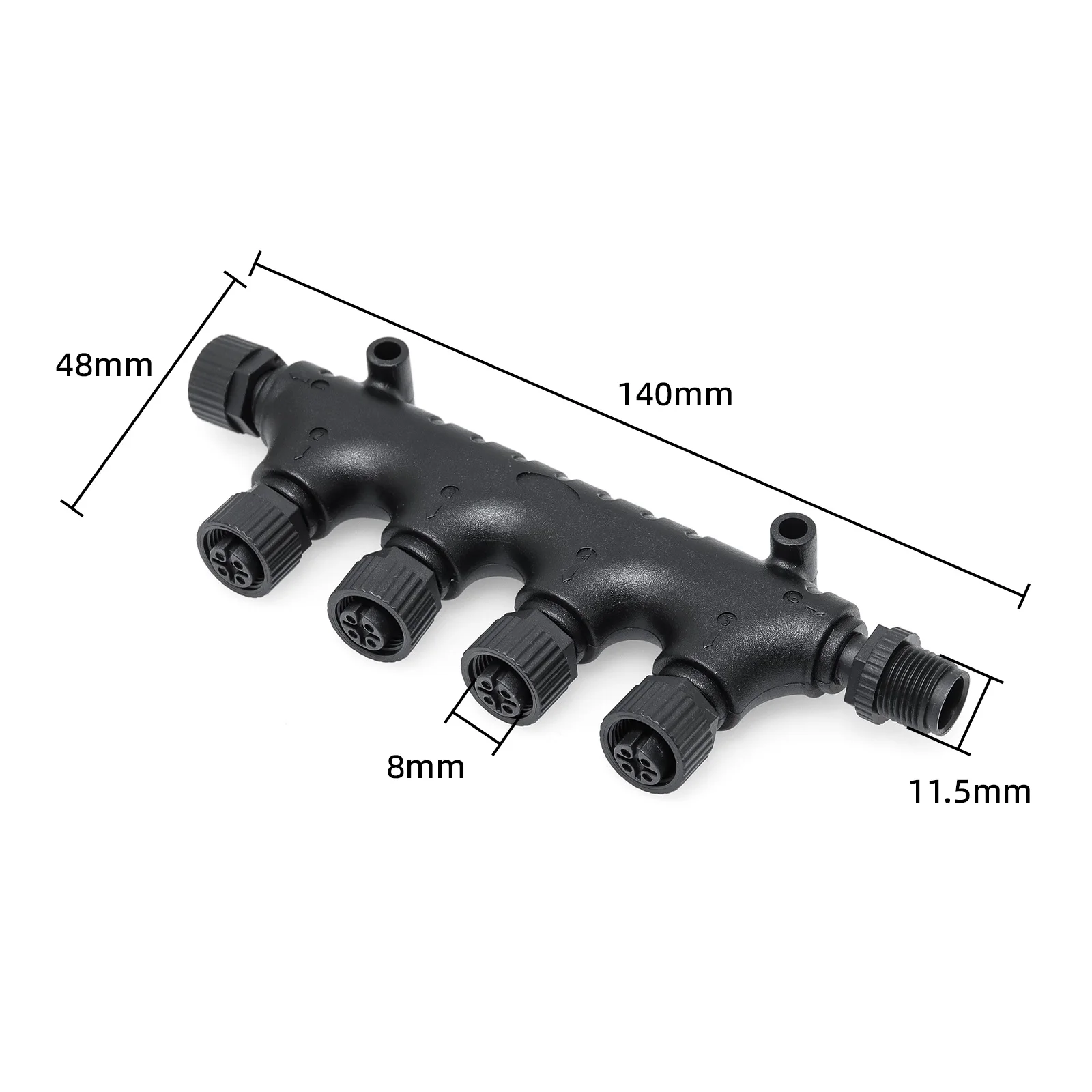 NMEA 2000 Kabeladapter Marine Boot NMEA 2000 Starter Kit T-Typ 5PIN Stecker Adapterkabel 0,5 m 1 m 2 m 3 m 4 m Länge Verkabelung – Detail 8