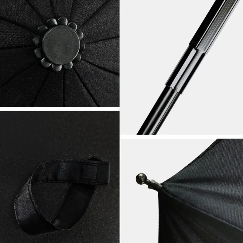 Strong Windproof Automatic Double Umbrella Rain Women 3Fold Female Male 10 Bone Car Luxury Large Business Umbrellas Men Parasol, automatic umbrella, wind resistant umbrella, windproof umbrella