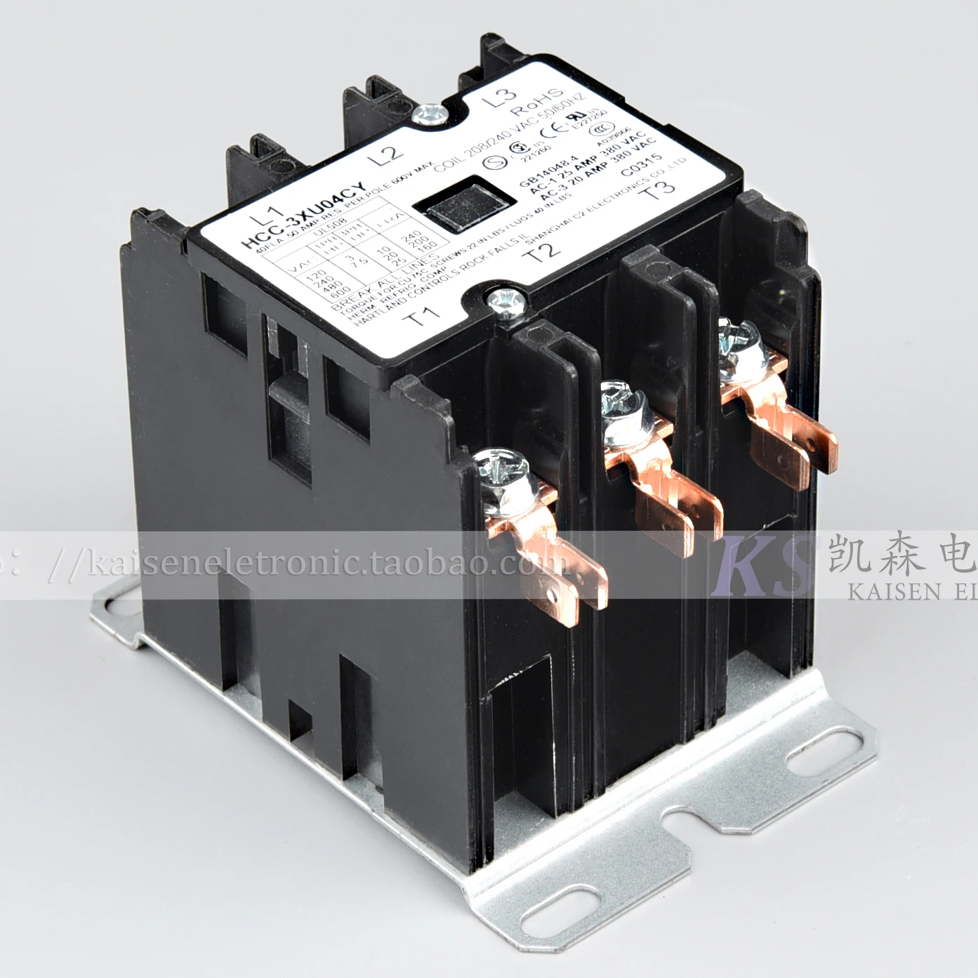 

Фритюрница HCC-3XU04CY 208-240 в 40 А, трехфазный контактор переменного тока, электрическая фритюрница