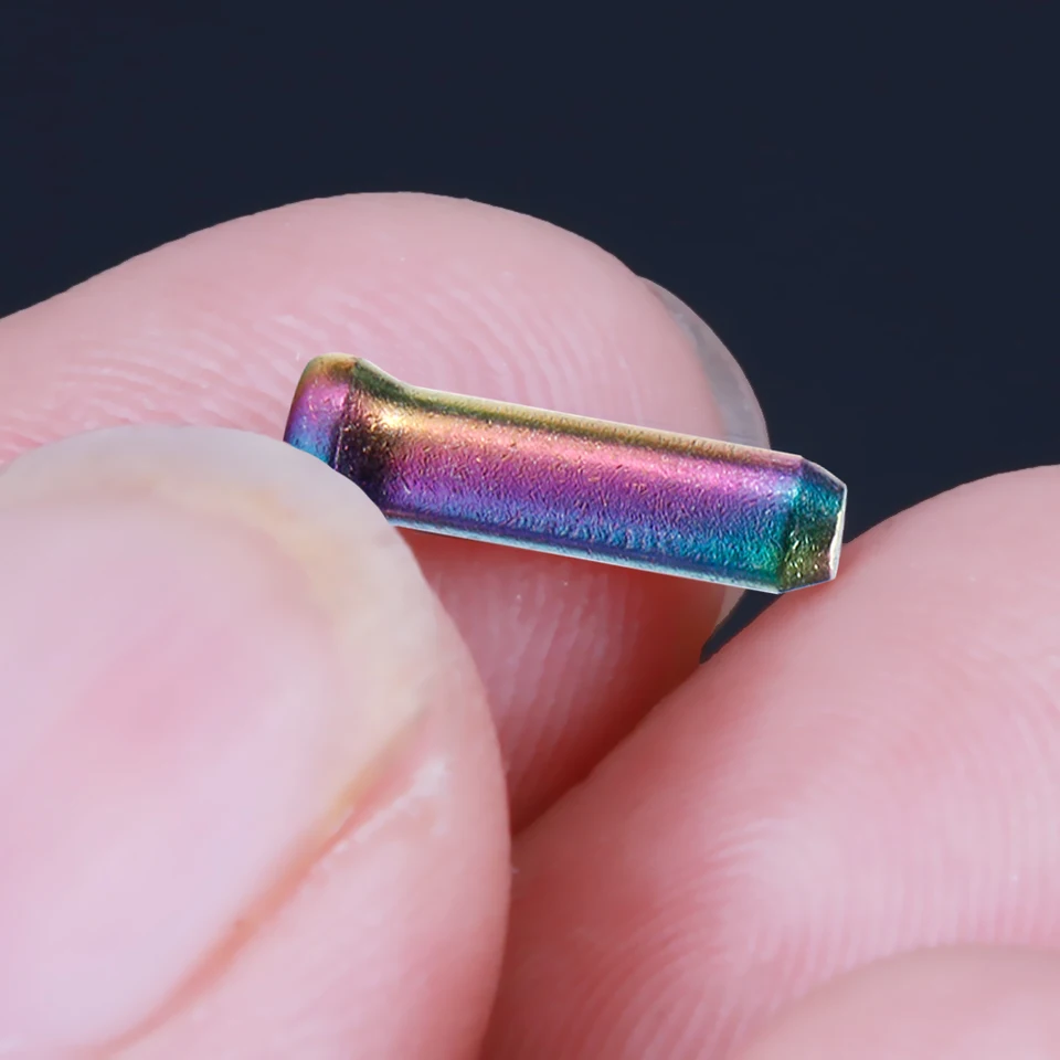 100 Terminali Per Cavi Bici In Alluminio - Antisfilacciamento Per Freni E Cambio - Foto 12