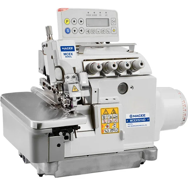 MC EX5214UTD-4 full automatic high speed computerized overlock sewing machine of manufacturer