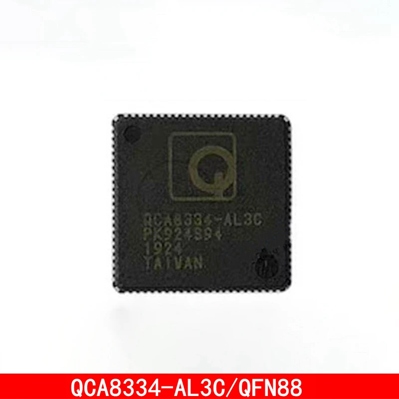 1-5PCS QCA8334-AL3C QCA8334 QFN88 Optical fiber transceiver chip In Stock 1 5pcs sn65lbc184dr soic 8 smd rs 485 interface ic trans volt spprssn diff transceiver 250 kb s