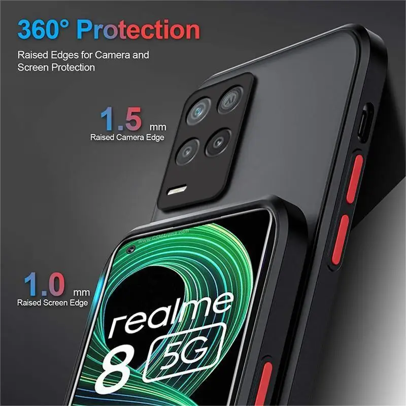 Shockproof Armor Matte Soft Case - Enhanced Protection & Style