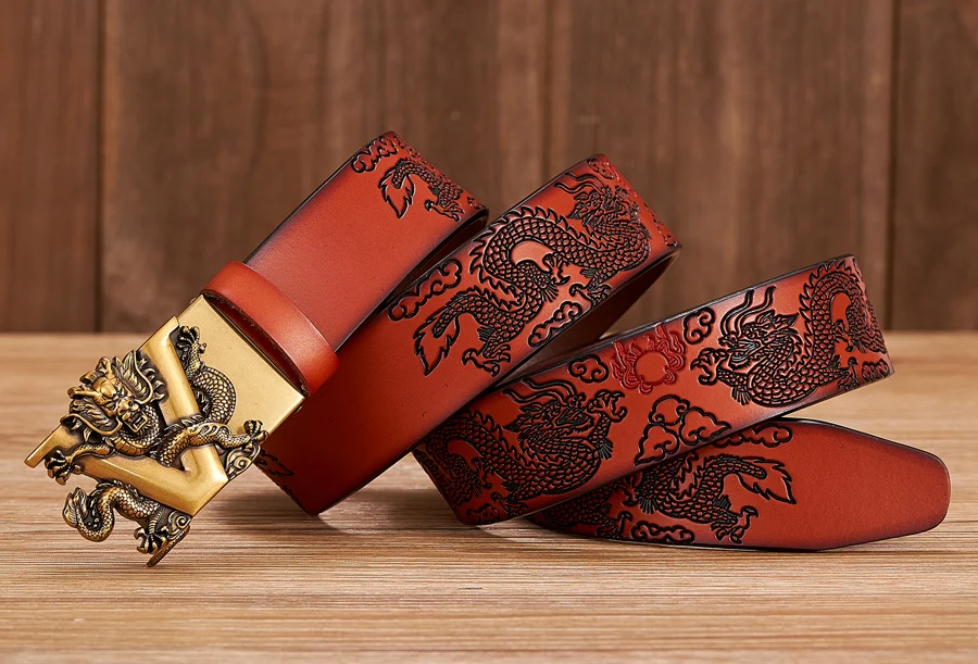 Casual Dragon Buckle Belt15