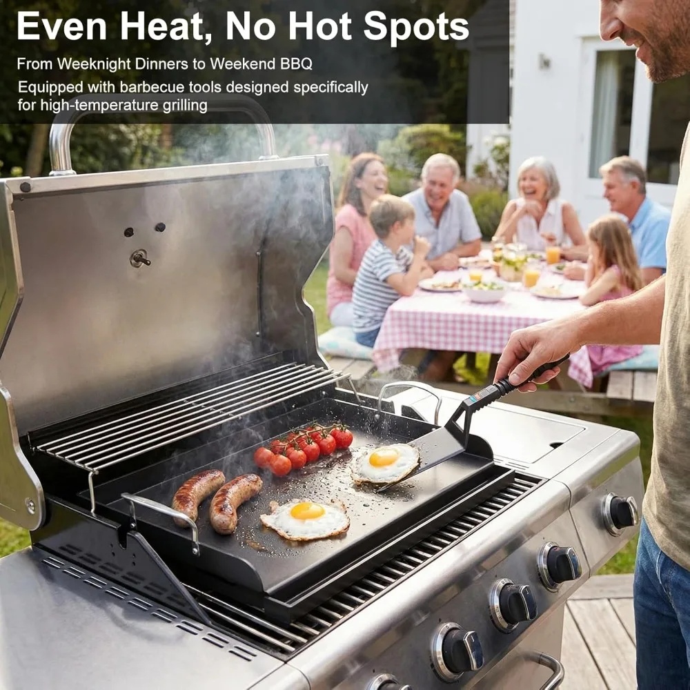 Heavy Duty Cast Iron Griddle 4