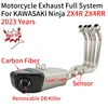 For KAWASAKI Ninja ZX4R ZX4RR ZX 4 SE 2023 Motorcycle Exhaust Escape Full System Modified Muffler With Front Link Pipe Catalyst