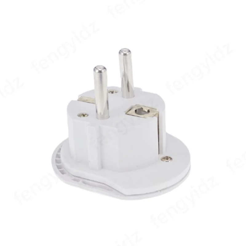 EU Plug Adapter 16A 250V Travel Adapter Converter 2 Round Socket Universal AU US UK CN To EU KR Wall Socket