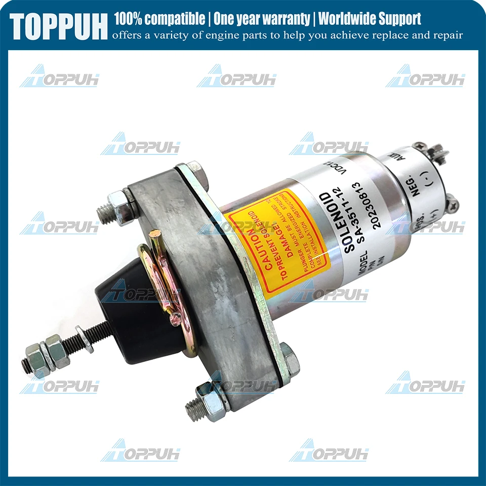 우드워드용 정지 솔레노이드 밸브 SA-3511-12, 12V, 2001-12S2U1BA